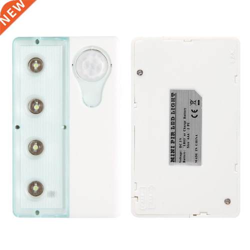 4 LED PIR Motion Sensor Infrared Induction Safety LED Corr