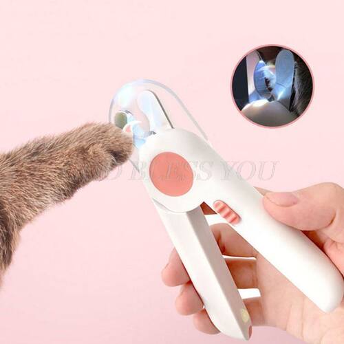 Dog Cat Nail Clippers Blood-proof Manicure Nails Scissors Wi