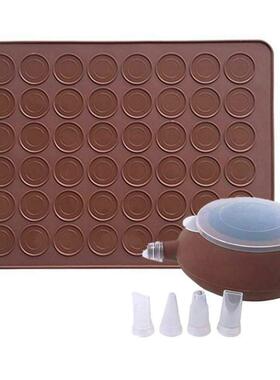 Macaroon Kit Macaron Silicone Mat Non-Stick Baking Mold Set