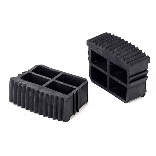 1 Pair Replacement Rubber Step Ladder Skid Resistant Step La