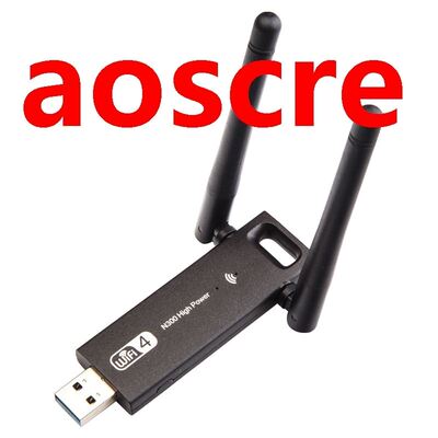 High Power 300Mbps Wifi Dongle Network Card 2.4GHz Wireless
