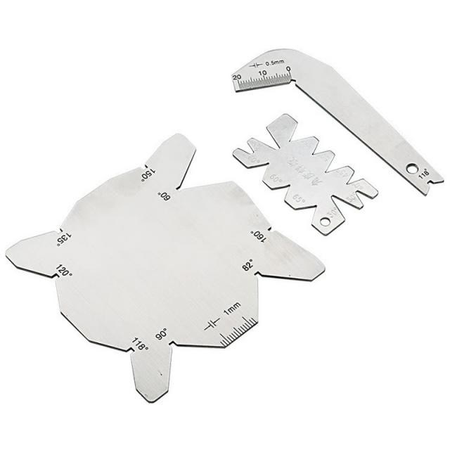 3Pcs/Set High Quality  Stainless Steel  Drill Bits Angle Gau