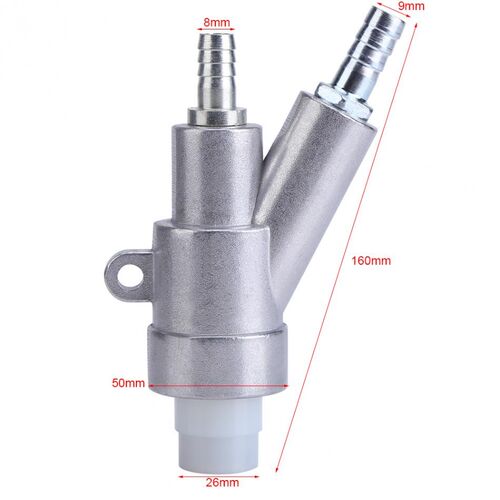 Mini Air Sandblaster Gun Kit Spray Gun With 35mm Boron Carbi