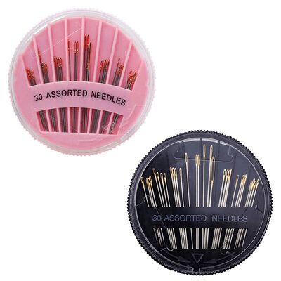 30 Pcs/Box High Quality Assorted Hand Sewing Needles Embroid