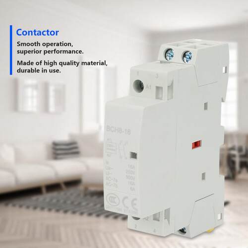 2P Contactor 16A Contactor 220V/230V 2NO 50/60HZ Din Rail Ho