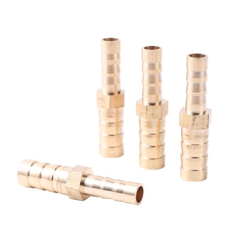 Garden Hose Straight Barbed Brass Pipe Fittings 6mm to 8mm