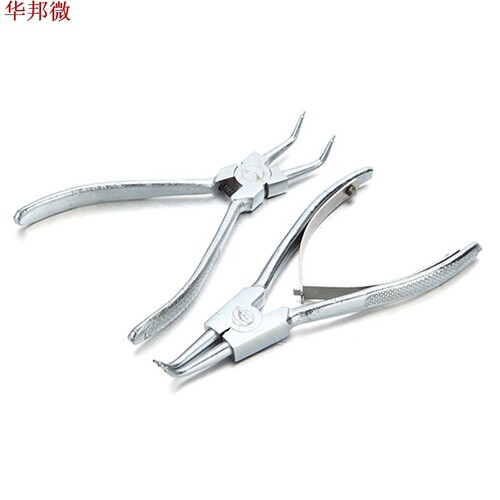 2pcs Metal Circlip Pliers Retaining Ring Cylinder Lock Disas