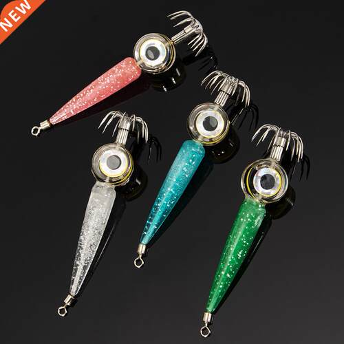 FIshing lures Light LED Deep Sea Glowing Luminous Cuttlefish