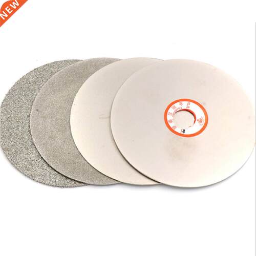 6/4 Inch 100mm Diamond Coated Flat Lap Disc Jewelry Polish G