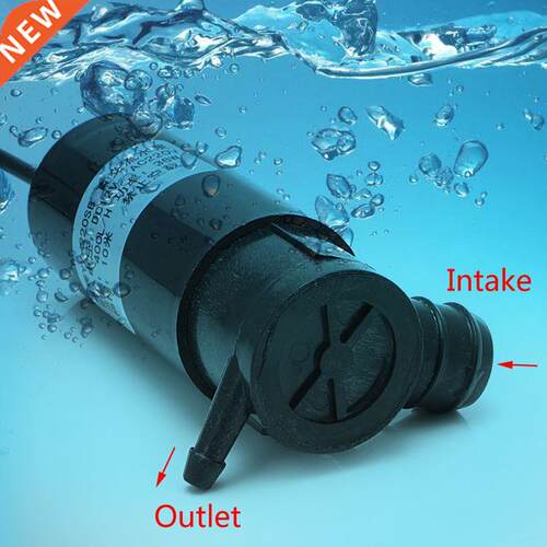 DC 12V/AC 220V 36W Submersble Water Pump 10m 400L/H Car Was