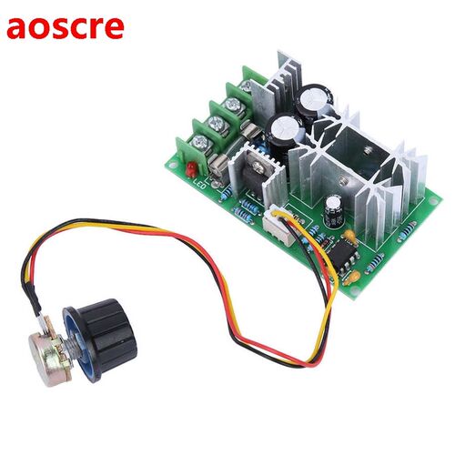 9-60V 20A DC Electric Motor Speed Controller Board PWM Motor