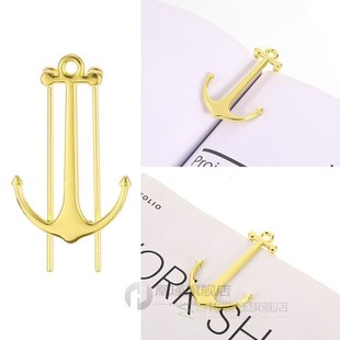 Anchor Bookmarks Creative Bookmark Metal Page Holder for Stu