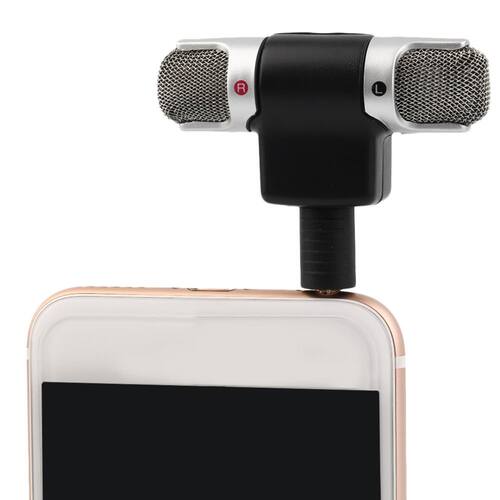 Mini Mic Microphone for Recorder Mobile Phone Arrival