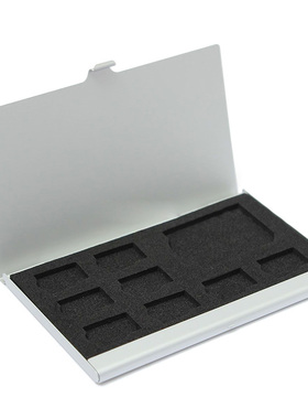 9 Micro-SD/SD Memory Card Storage Holder Box Protector Cases