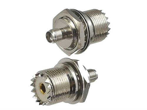 1pcs Connector apter SMA Female Jack to UHF SO239 Female J