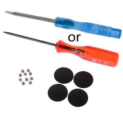 4Pcs Feet Bottom Case Cover+Screws Set Tool For Macbook Pro