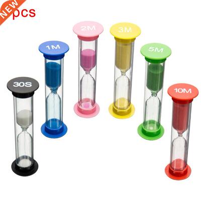 6Pcs Kd 6 Colors Classroom Sand Clock Tmer montessor Ho