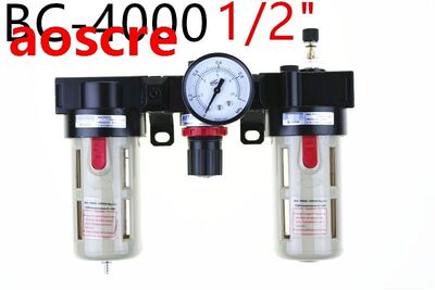 BC4000 pneumatic components oil and water separation of gas