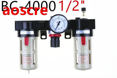 BC4000 pneumatic components oil and water separation of gas