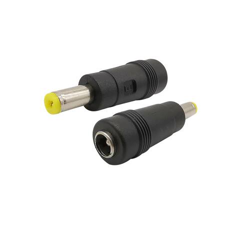 2/5/10Pcs 5.5 x 2.1 mm to 4.8 x 1.7 mm DC Power Plug Jack Co