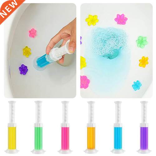 1PC Toilet Cleaner Gel Deodorant Air Freshener Aromatic Flow