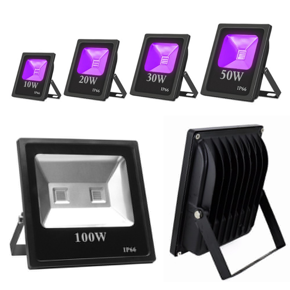 10W 20W 30W 50W 100W Induction LED UV Flood Light AC85-265V