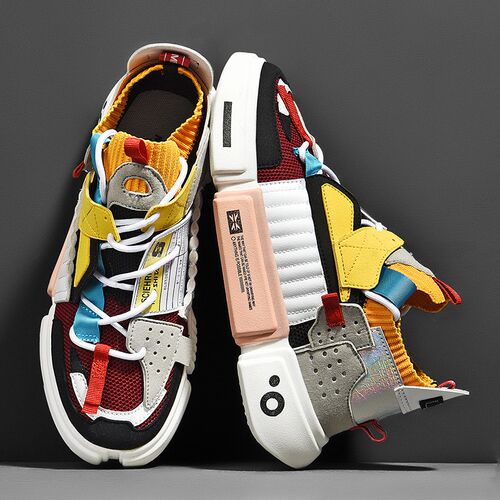 New High Quality Running Shoes for Men Breathable Athletic S