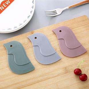 Cartoon Penguin Shaped Soft Multifunctional Squeegee Scraper