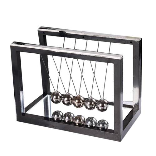 Wooden Base Newton Pendulum Ball Billiard Ball Bump Ball Eve