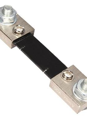100A 75mV FL-2 DC Current Shunt Resistor For Amp Ampere Pane