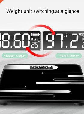Bathroom Scale Floor Body Scales Digital Body Weight Scale L