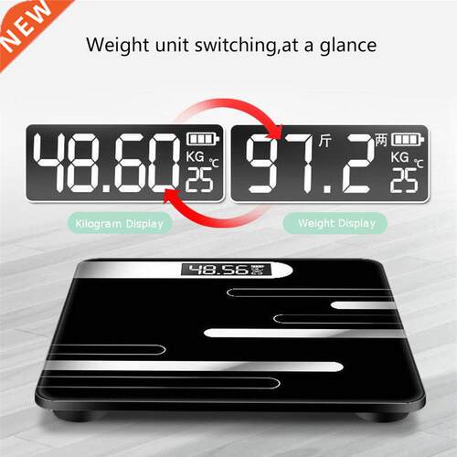 Bathroom Scale Floor Body Scales Digital Body Weight Scale L