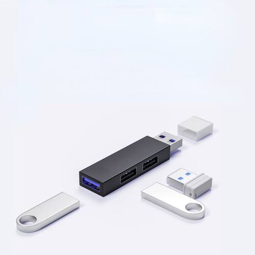 3 Port USB HUB with Card Reader USB 2.0 Micro SD TF Card Com