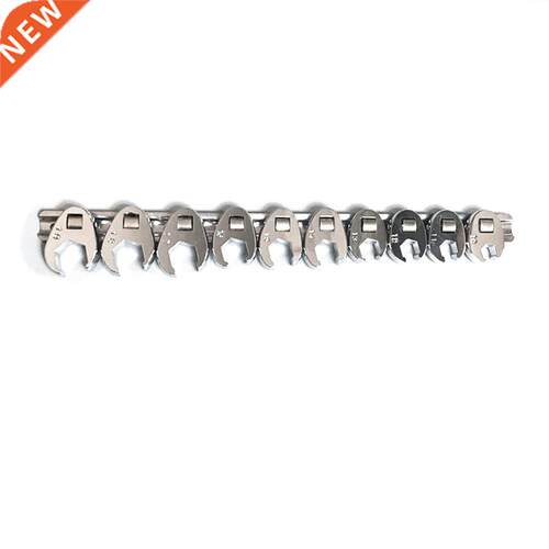 10Pcs Flare Nut Crowfoot Line Hex Wrench Set 3/8Inch Drive O