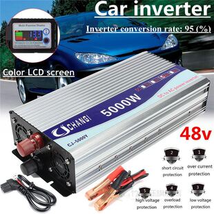 Car Inverter 12V/24V/48V 220V 5000W 10000W Peak Modified Sin