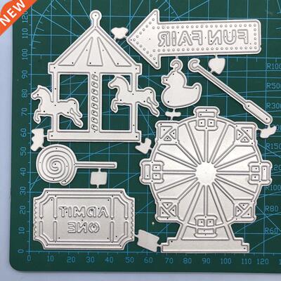 Merry go round Metal Cutting Dies 2020 For Scrapbooking