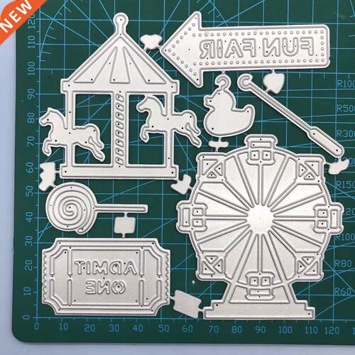Merry go round Metal Cutting Dies 2020 For Scrapbooking