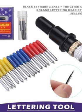 15pcs Mixed 30/45/60 Degree Blades with Tungsten Steel Blade