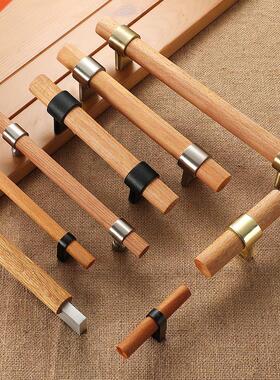 wood handles for furniture bronze in Cabinet Pulls and moder