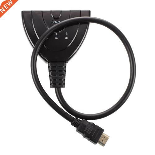 HDMI Switch with  Port Full HD, black