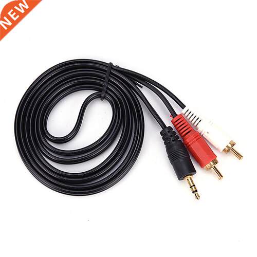 1/8 3.5Mm Male Mini Plug To 2-Rca Stereo Audio Cable