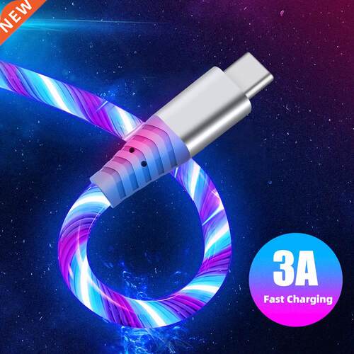 3A Fast Charging Cable Micro USB Type C High Speed Data Tran