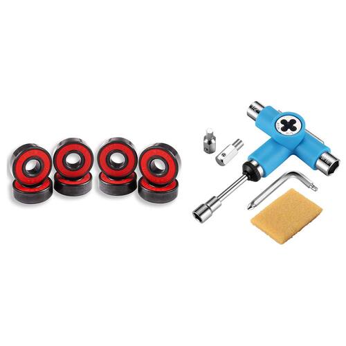 8 Pcs Ceramic Bearings High Speed Wear Resistant & 1set