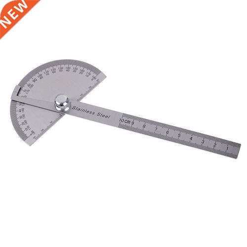 Goniometro Ruler Goniometer Stainless Steel Protractor Round