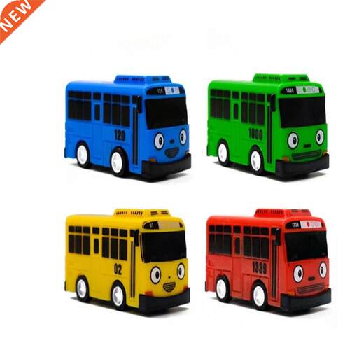 Cartoon TAYO Bus Kids Toys Mini Pull Back Car Korean Anime M