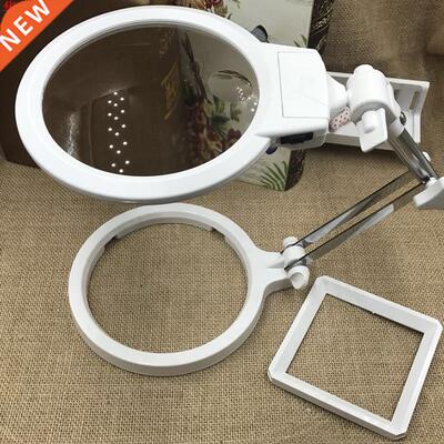 5X Desktop Magnifier Embroidery Reading Stand Magnifying Gla