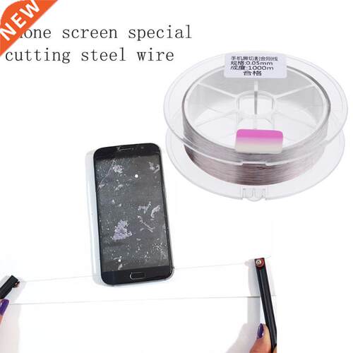 1000m/0.05mm Gold Alloy Molybdenum LCD Cutting Wire Phone Sc