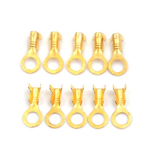 100 Pcs Car Speaker 5.2mm Female Spe Terminal Wire Connect