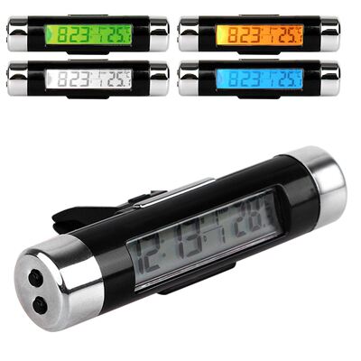 Car/Luminous Measurement With Clock Function