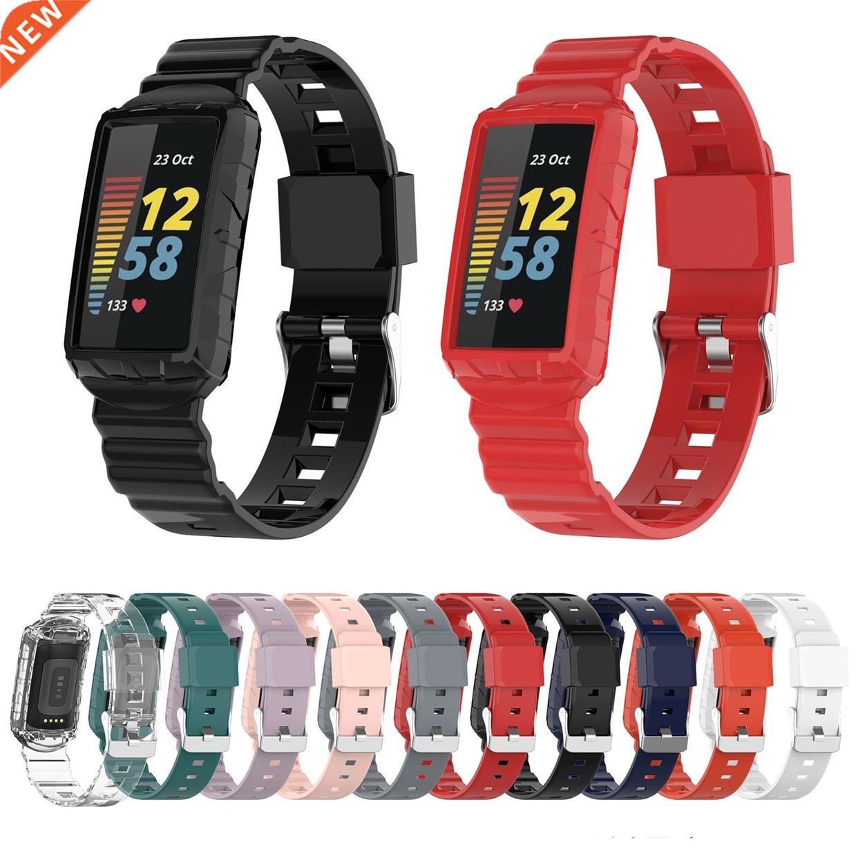 Strap For Fitbit Charge 5 Wristband Bracelet Watch Strap Sof